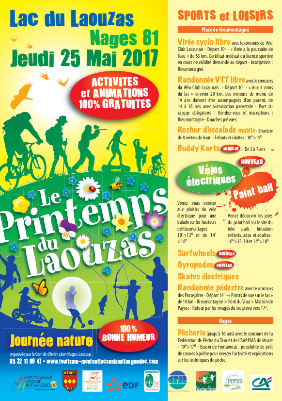 Printemps du Laouzas 25-05-2017 Flyer Printemps du laouzas 2017